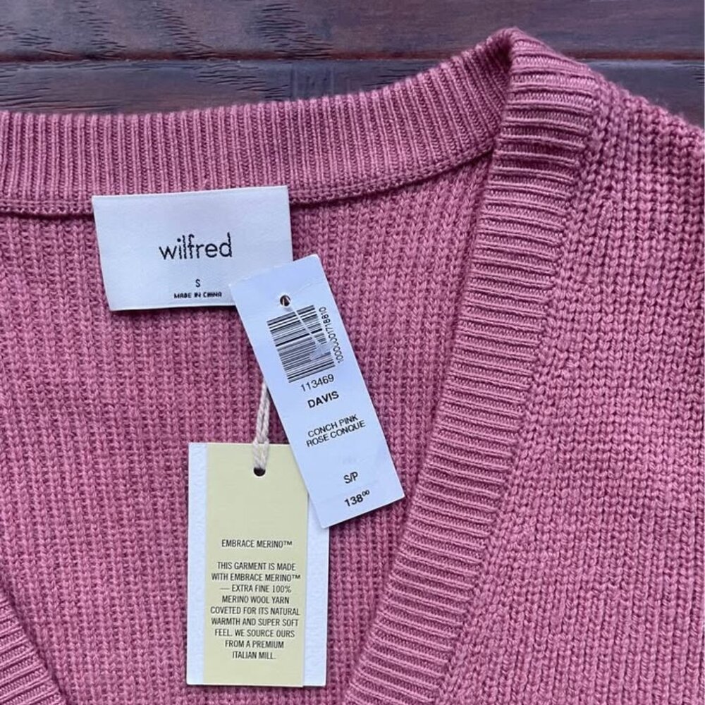 Aritzia Davis Sweater XS NWT